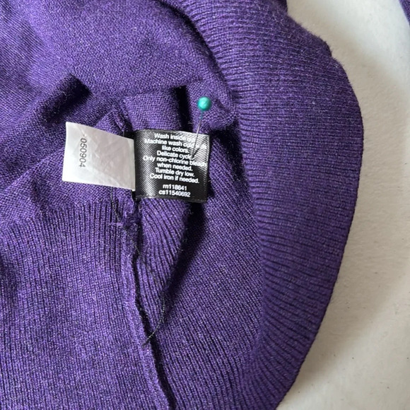 Lane Bryant double v-neck sweater - Picture 6 of 9